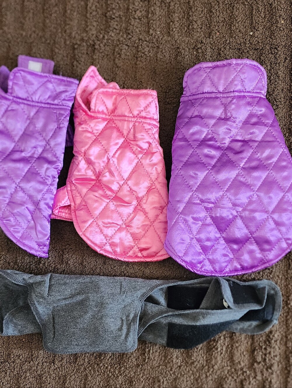 Quilted Pink & Purple Jacket Set
